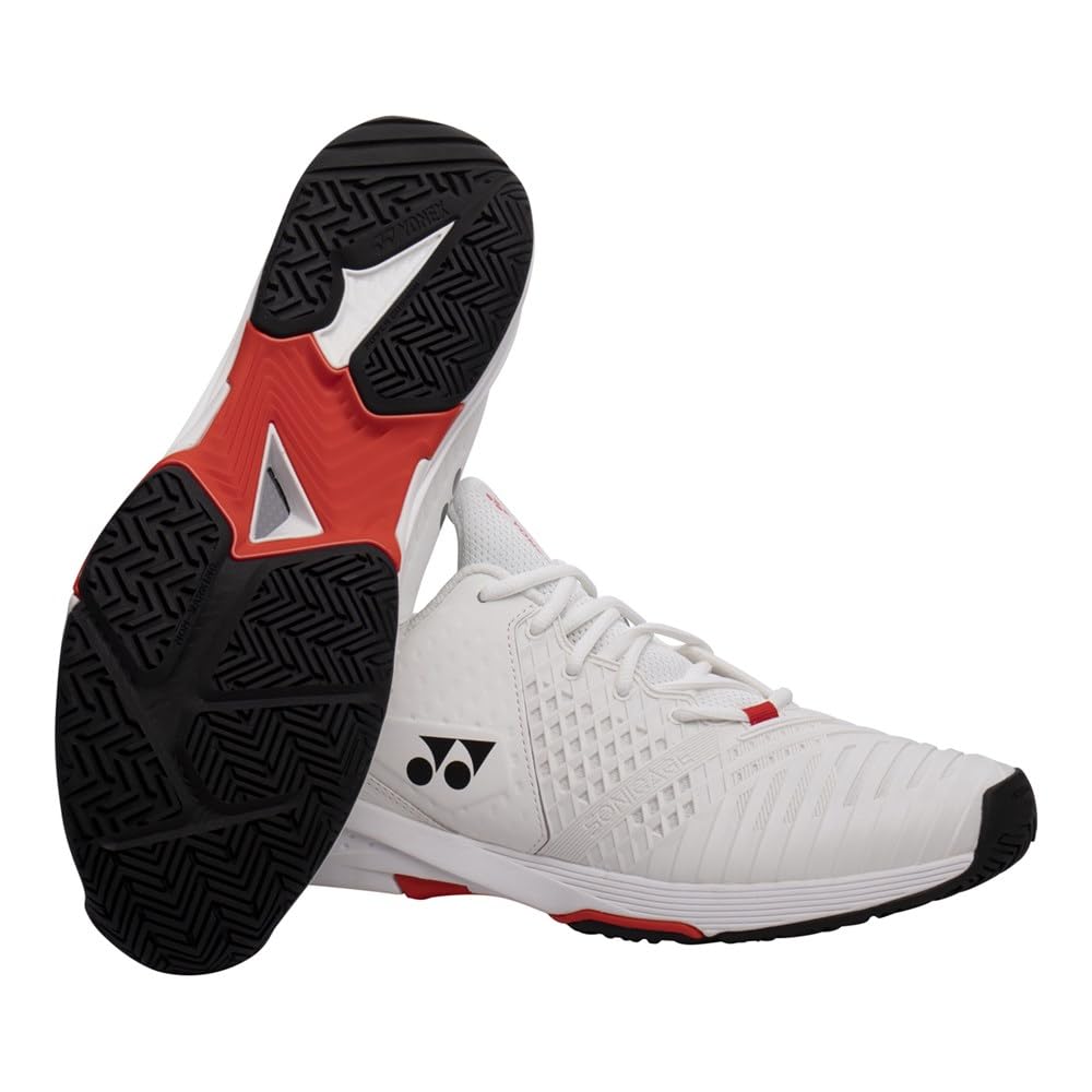 Yonex Sonicage 3 White/Red Men's 9.5