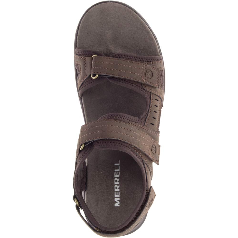 Merrell Men's VERON Convertible Sandal, Dark Earth, 13