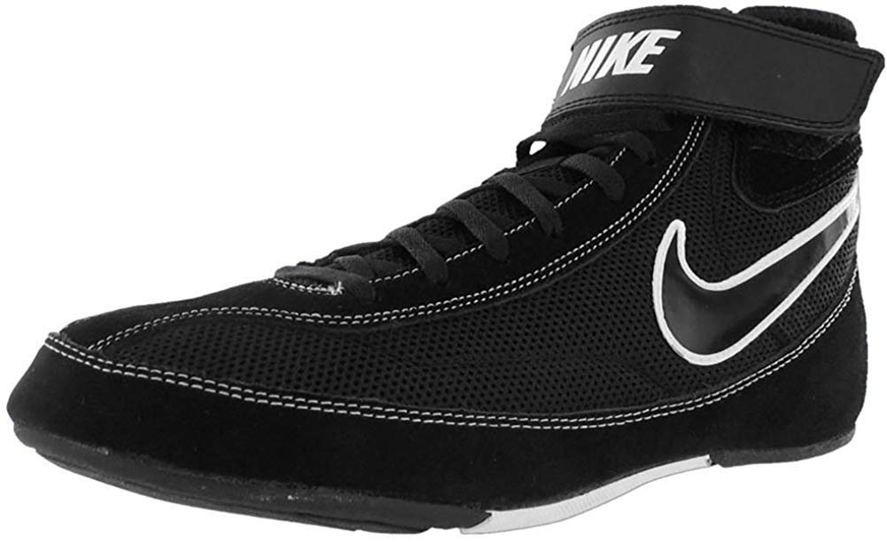 Nike Men's Speedsweep 7 Wrestling Shoes Black | Black | White 13.5