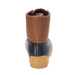 Sperry unisex child Port Boot, Tan/Navy, 4 Big Kid US