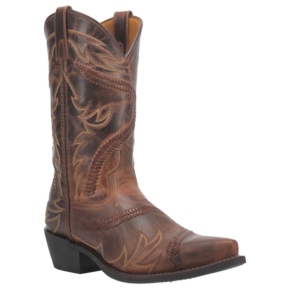 Laredo Men's Jag Western Boot, Tan, 10