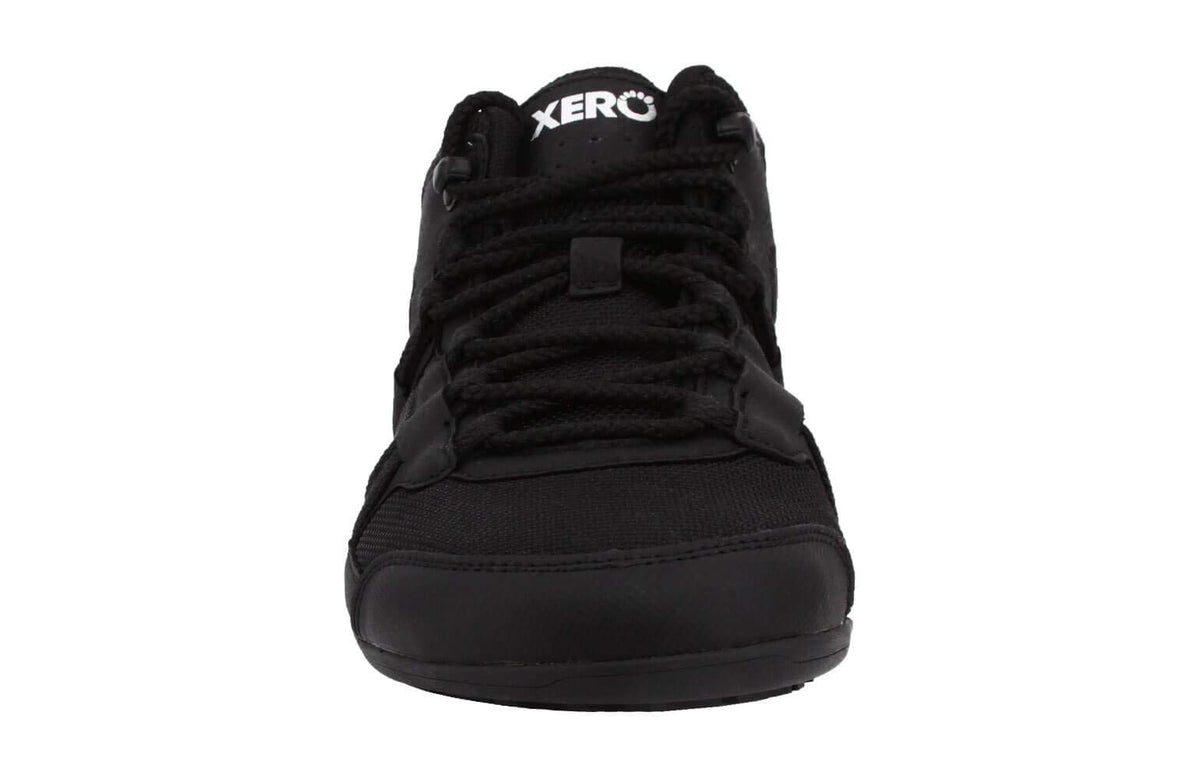 Xero Shoes DayLite Hiker - Women's Barefoot-Inspired Minimalist Lightweight Hiking Boot - Zero Drop Trail Shoe Black