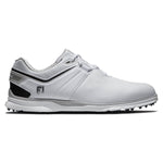 FootJoy Men's Pro|sl Carbon Golf Shoe, White/Black, 14 Wide