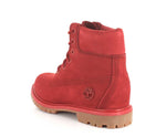 Timberland Womens Limited Release Ruby Red 6-Inch Premium Waterproof Ruby Waterbuck Boot - 6 M