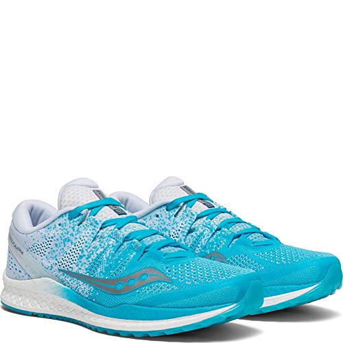 Saucony Women's Freedom Iso 2 Running Shoes, Blue/White, 6