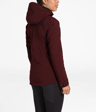THE NORTH FACE Women's Thermoball Eco Triclimate Jacket, Deep Garnet Red, Medium