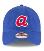'47 Atlanta Braves Brand Throwback Clean Up Adjustable Hat - Blue