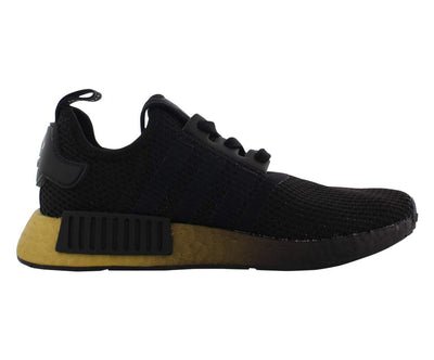 adidas Originals NMD_R1 Womens Shoes Size 6, Color: Black/Yellow