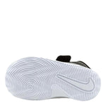 Nike Baby Boys Team Hustle D 9 (TD) Sneaker, Black/Metallic Silver-Wolf Grey, 2 Infant