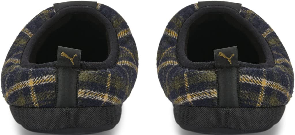 PUMA Men's Scuff Slipper 4 Burnt Olive/Puma Black