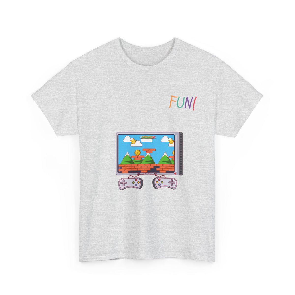"FUN!!" Retro Gaming T-Shirt