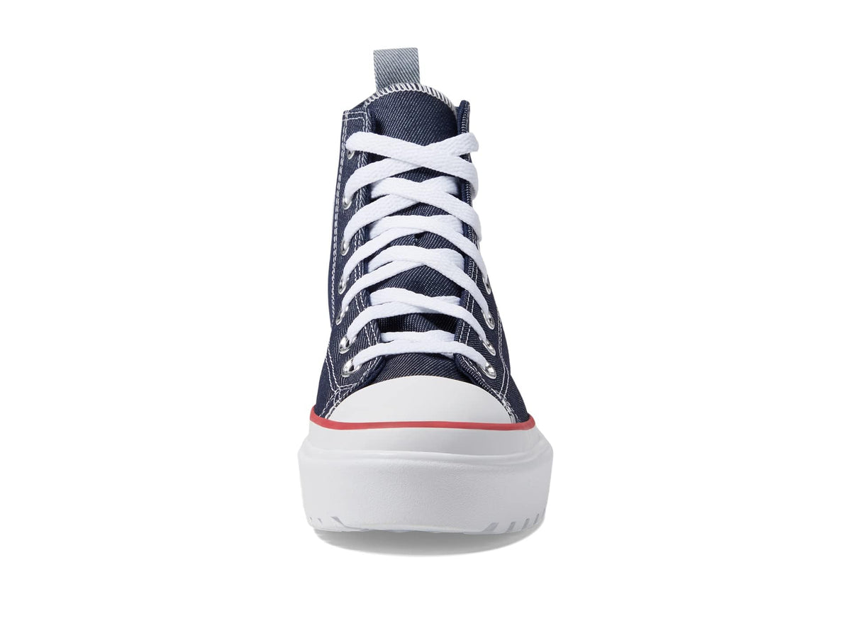 Converse CTAS Lugged Lift Hi (Big Kid) Obsidian 5 Big Kid M