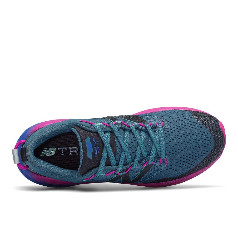 New Balance Women's Fresh Foam More Trail, Jet Stream, 5.5 Medium