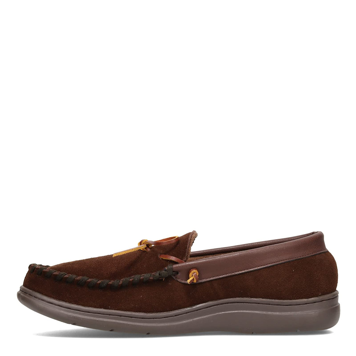 L.B. Evans Men's Atlin Terry Slipper,Chocolate,13 EEE