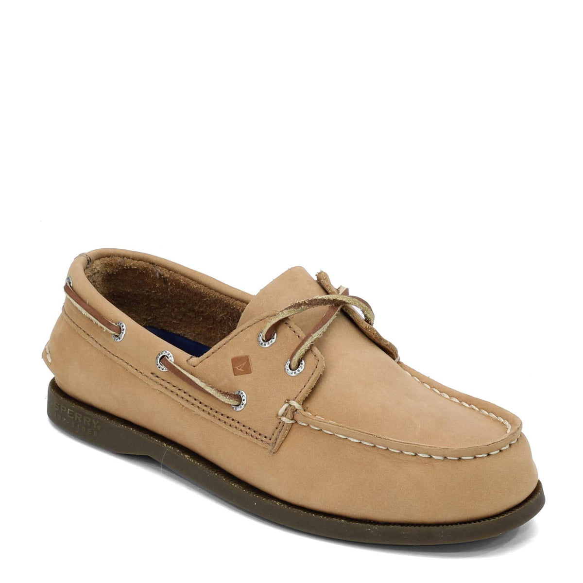 Sperry baby boys Authentic Original Crib Jr Boat Shoe, Sahara, 2 Infant US
