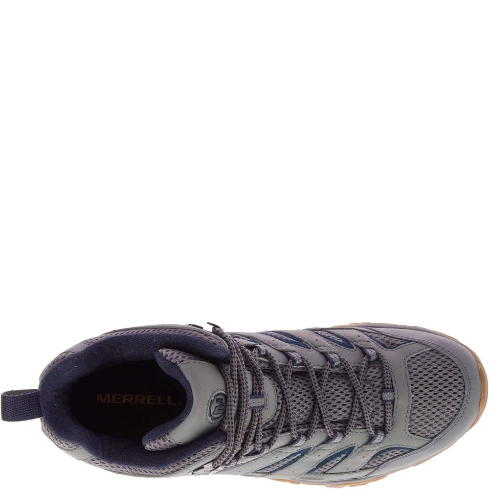 Merrell womens High Rise Hiking Boots, Grey Charcoal, 8 US