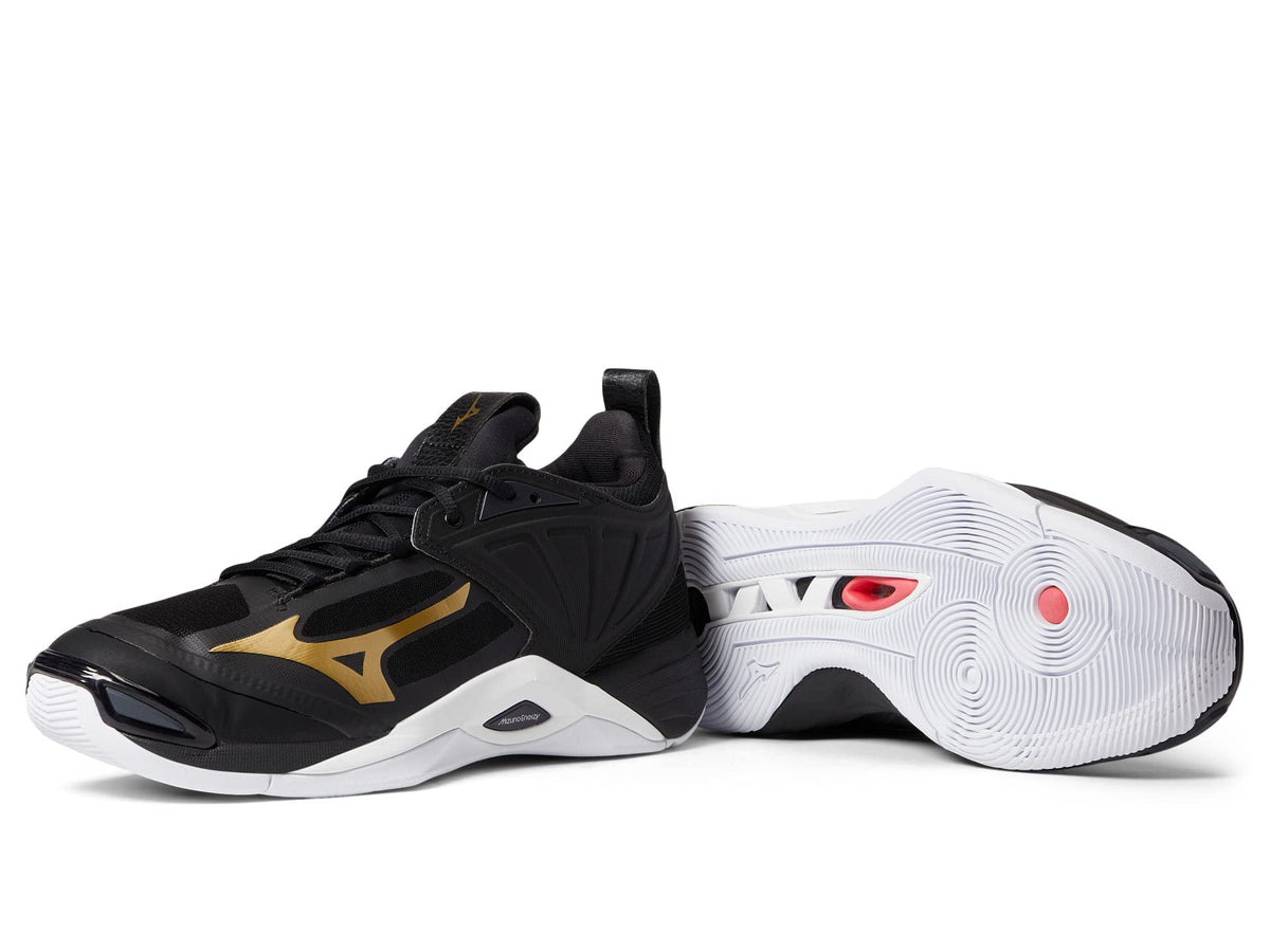Mizuno Wave Momentum 2 Black/Gold 7 D (M)