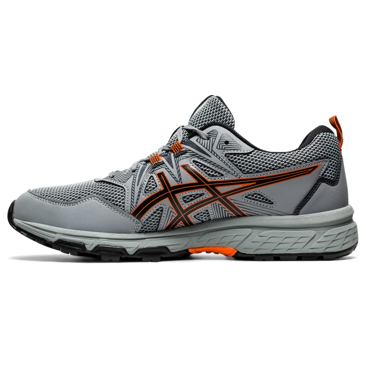 ASICS Men's Gel-Venture 8 Running Shoes, 14, Sheet Rock/Habanero