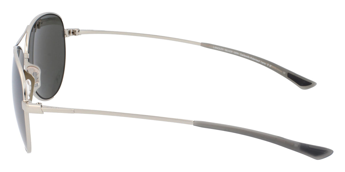 Smith Optics Women's Langley Aviator Sunglasses Silver with Platinum Lens