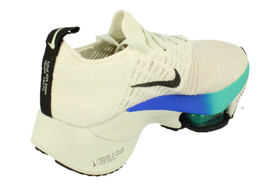 Nike Womens Air Zoom Tempo Next% FK Running Trainers CI9924 Sneakers Shoes (UK 5 US 7.5 EU 38.5, White Black Hyper Violet 100)