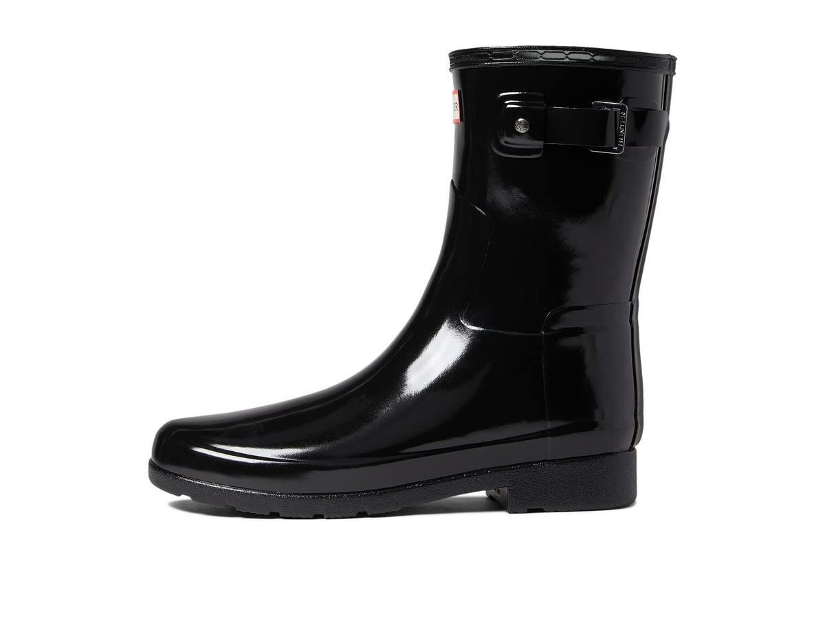 Hunter Women's Classic Mid Calf Boot, Schwarz, 10 UK