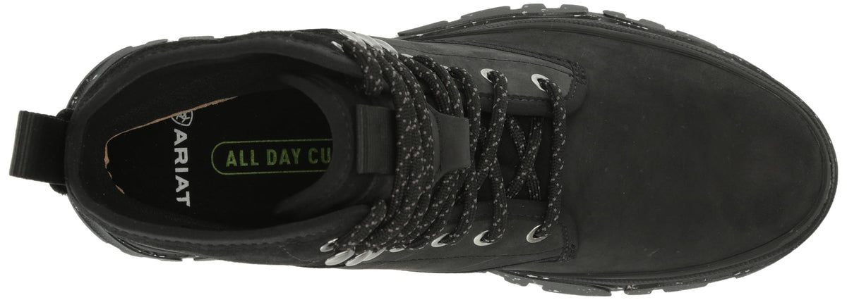 Ariat Women's Moresby Waterproof Boot 7.5 Oily Distressed Black