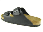 Birkenstock Men´s Arizona Black Synthetic Sandals 40 Schmal N 551253