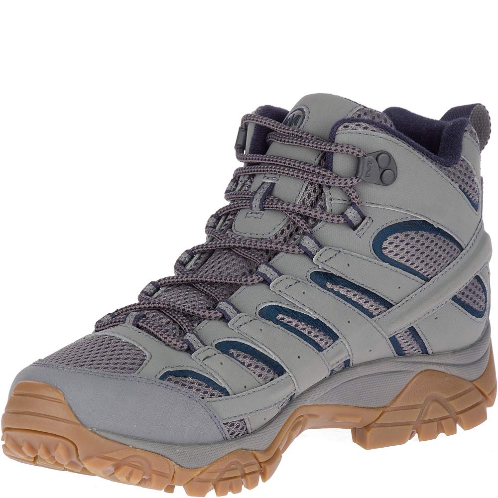 Merrell womens High Rise Hiking Boots, Grey Charcoal, 8 US