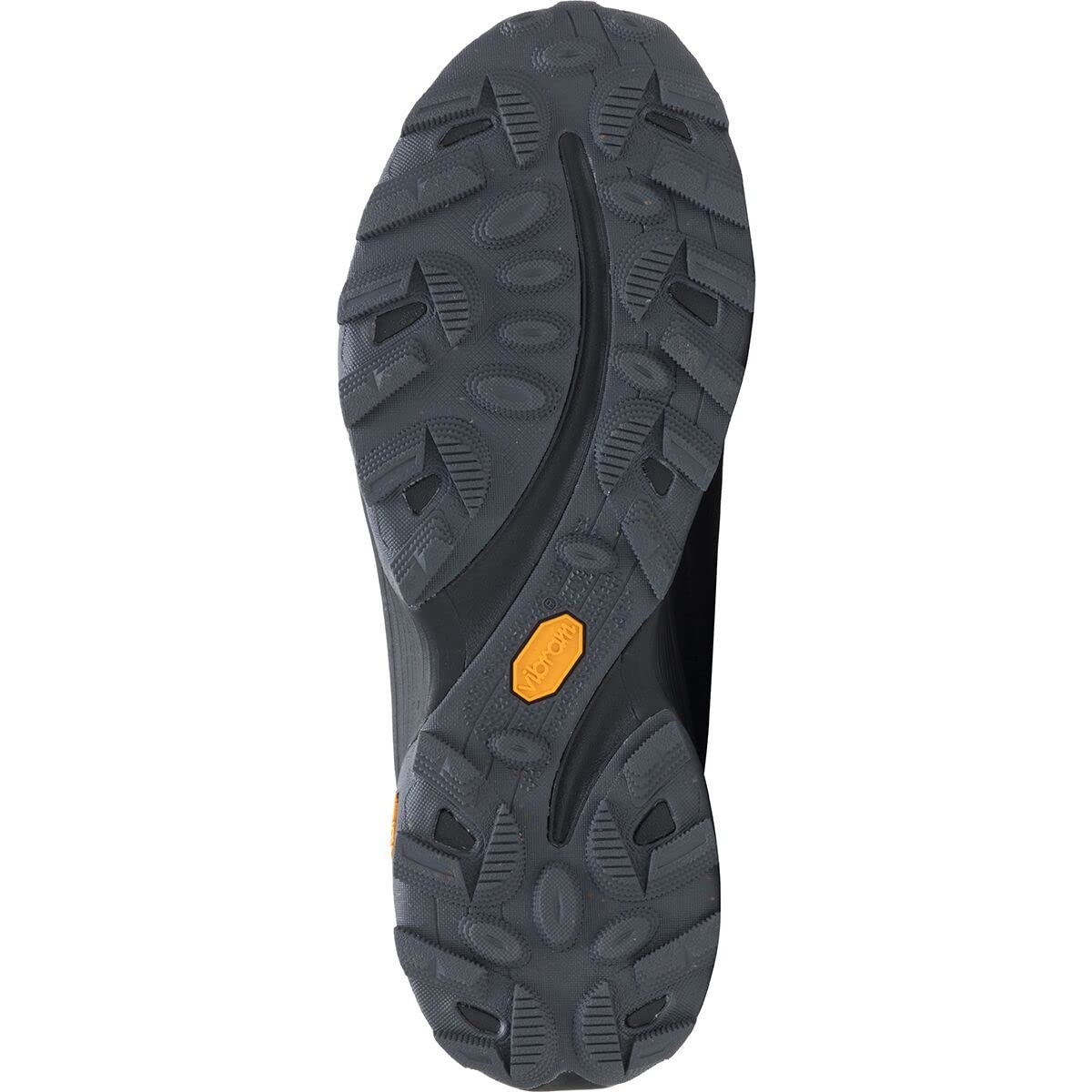 Merrell Moab Speed Hiking Shoes - Wide Width (for Men) Black/Asphalt 11 Wide