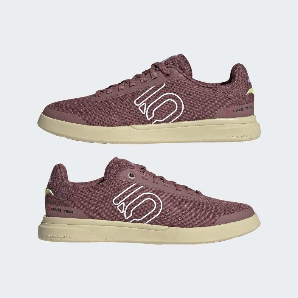 Sleuth DLX Canvas Cycling Shoe - Women's, Quiet Crimson/FTWR White/Core Black, 8.0