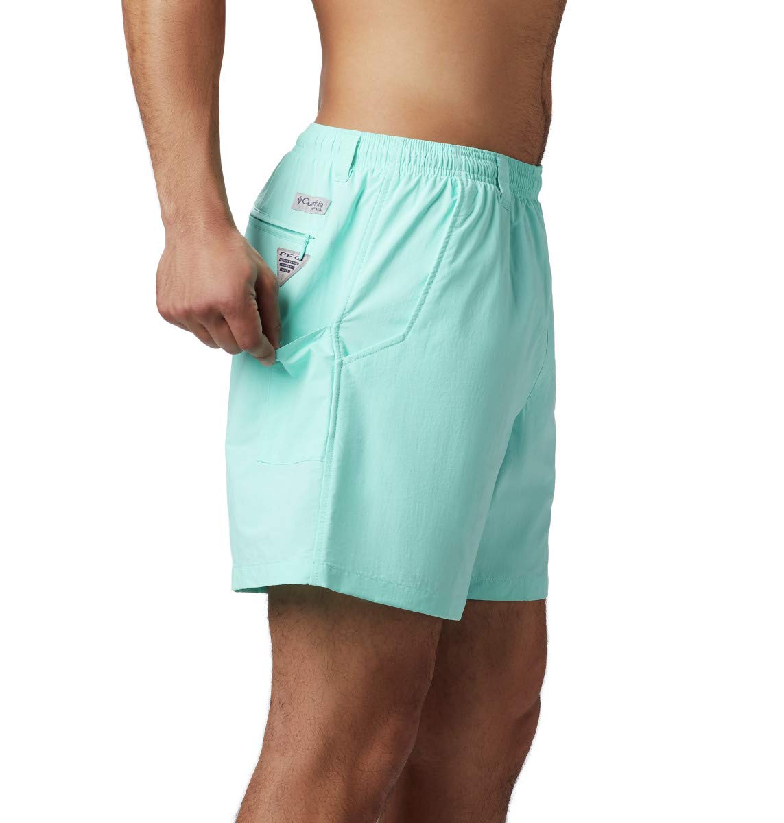 Columbia Men's Backcast III Water Short, Gulf Stream, Small/8" Inseam