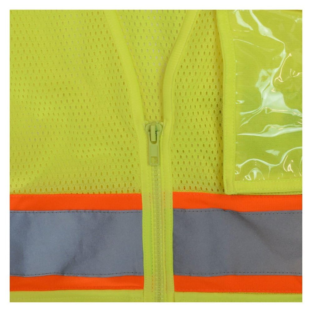 Multipurpose Surveyor Tether Vest with Contrasting Trim