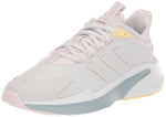 adidas Women's Alphaedge + Sneaker, Dash Grey/Dash Grey/Almost Yellow, 8