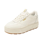 PUMA Women's Karmen Rebelle 8.5 Warm White-puma Team Gold