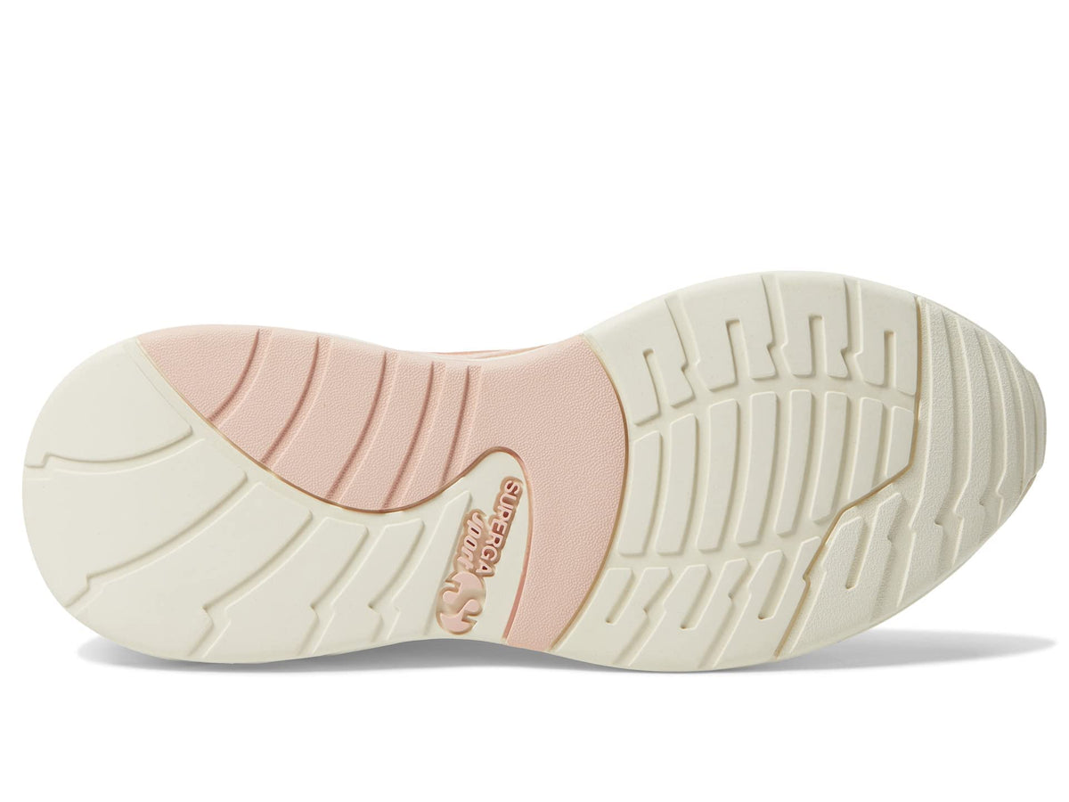 Superga 4089 - Training 9Ts Slim White Avorio/Pink Ashbeige Light Eggshell EU 42 (US Women's 10.5) Medium