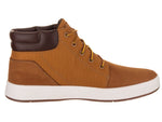 Timberland Mens Davis Square Mixed-Media Chukka Wheat Nubuck/Cordura Boot - 8