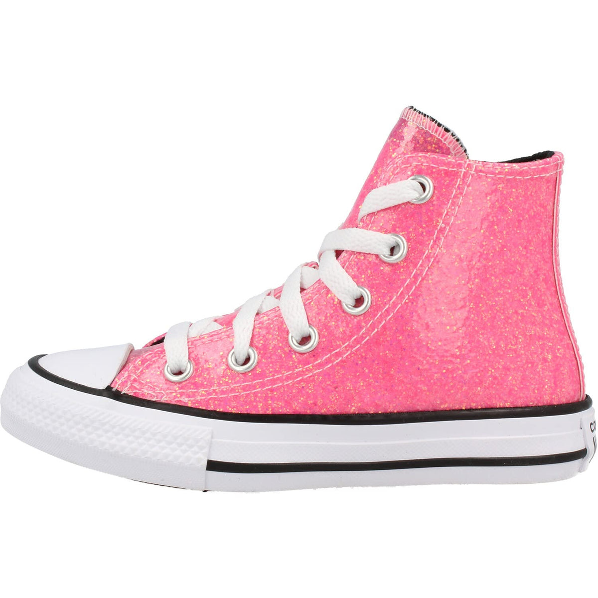 Converse Chuck Taylor All Star Hi Pink/Black Synthetic 13 US Little Kid