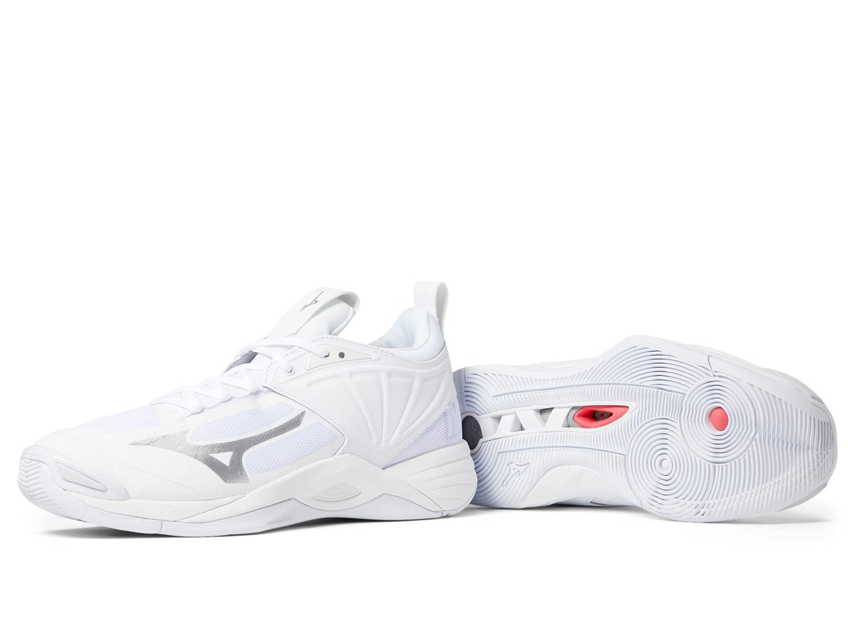 Mizuno Wave Momentum 2 White/Silver 7 D (M)