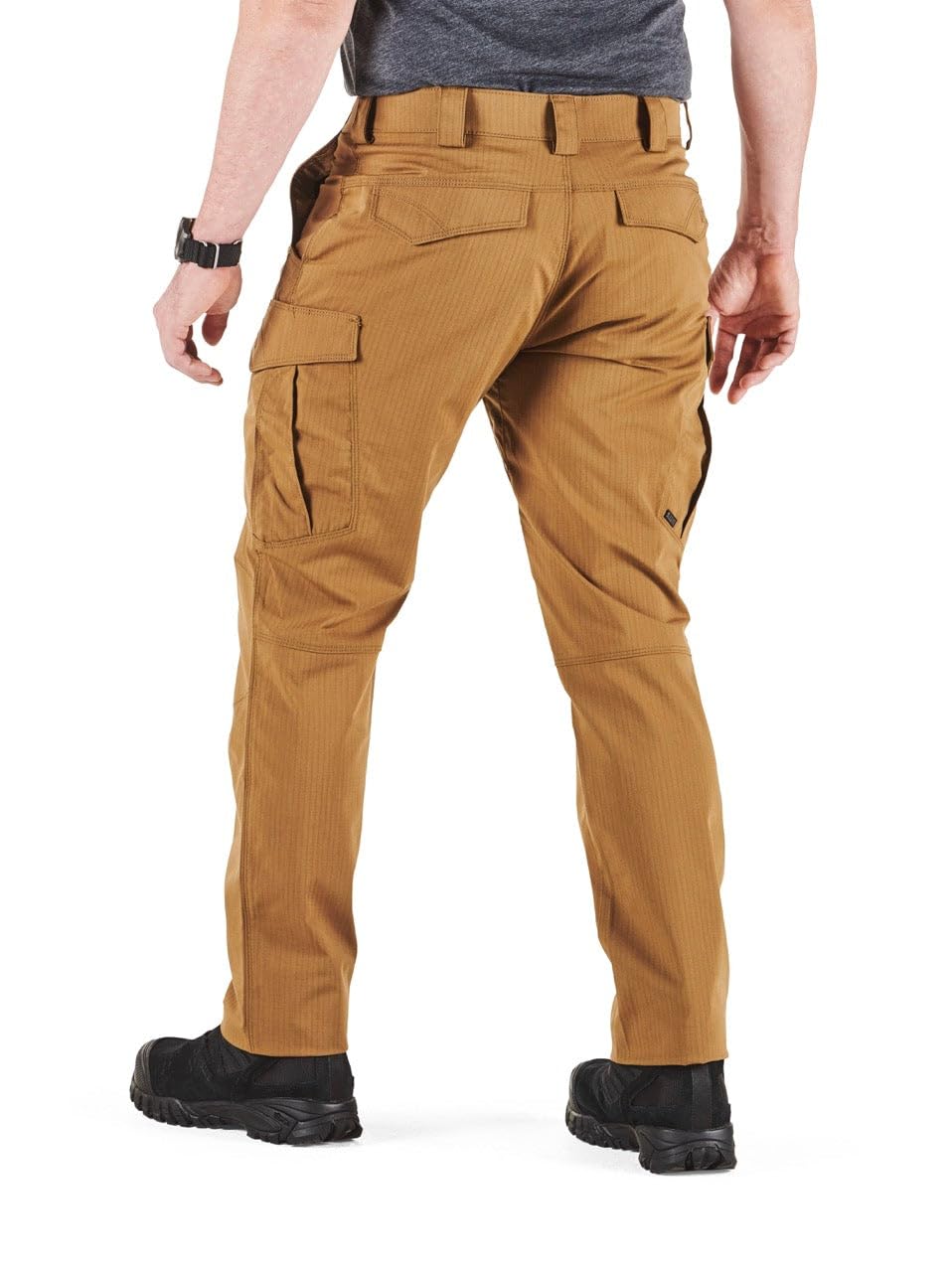 5.11 Tactical Men's Icon Pants, Straight Fit, Gusseted, 8 Pockets, Style 74521, Kangaroo, 32W x 32L