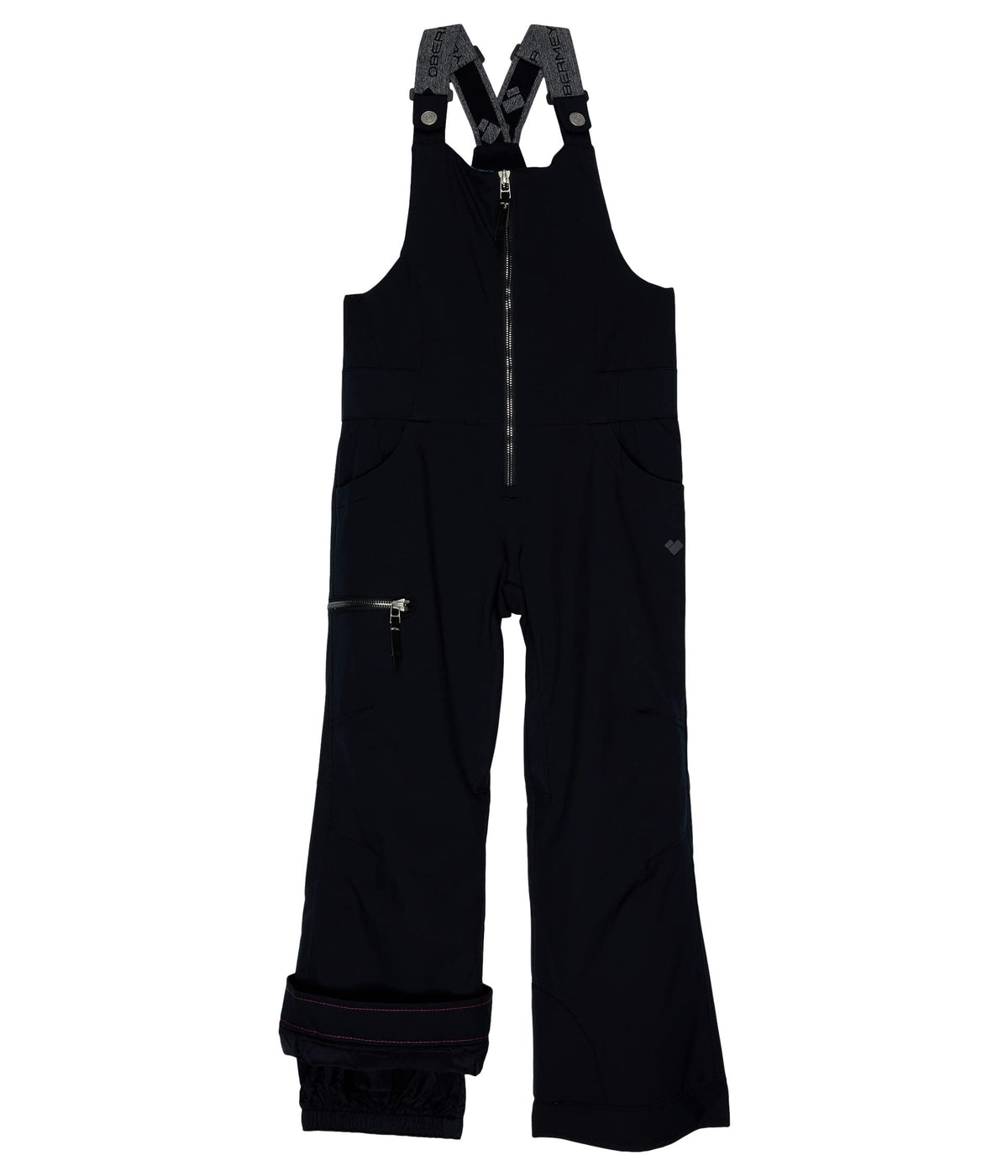 Obermeyer Girl's Anya Bib Pants (Little Kids/Big Kids) Black SM (8 Big Kid)