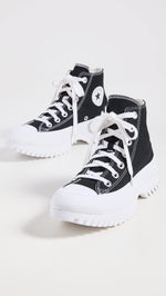 Converse Chuck Taylor All Star Lugged 2.0 Unisex, Black/Egret/White, 6.5 US Women/4.5 US Men