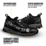 Carhartt Men's Force 3-Inch SD Soft Toe Work Sneaker, Black - 11.5 W