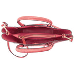 MICHAEL Michael Kors Mae Leather Small Messenger Crossbody Bag