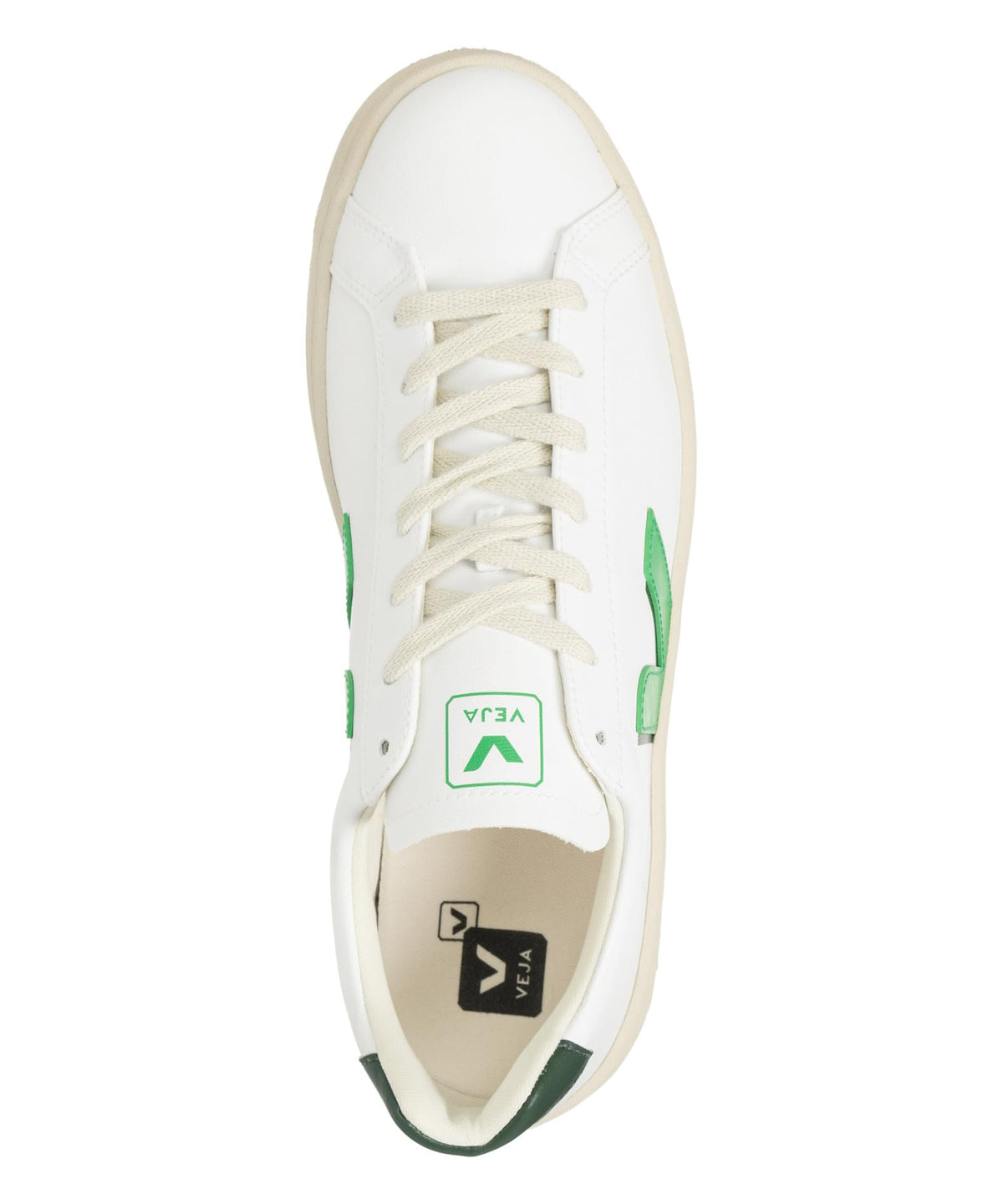Veja Men Urca Sneakers White - Green 11.5 US