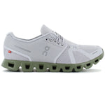 On Men's Cloud 5 Sneakers, Glacier/Reseda, 11.5