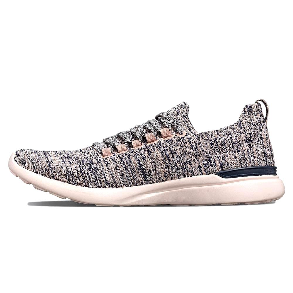 APL: Athletic Propulsion Labs Women's Techloom Breeze Sneakers (9, Rose Dust/Navy/Nude, Numeric_9)