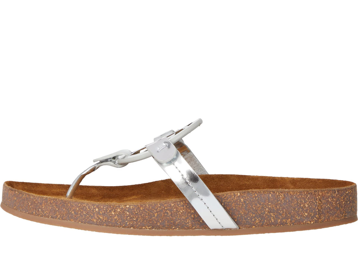 Tory Burch Miller Cloud Silver/Natural 10 M