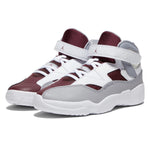 Jordan Jumpman Trey Two (Little Kid) White/White/Cherrywood Red/Light Steel Grey 2 Little Kid M