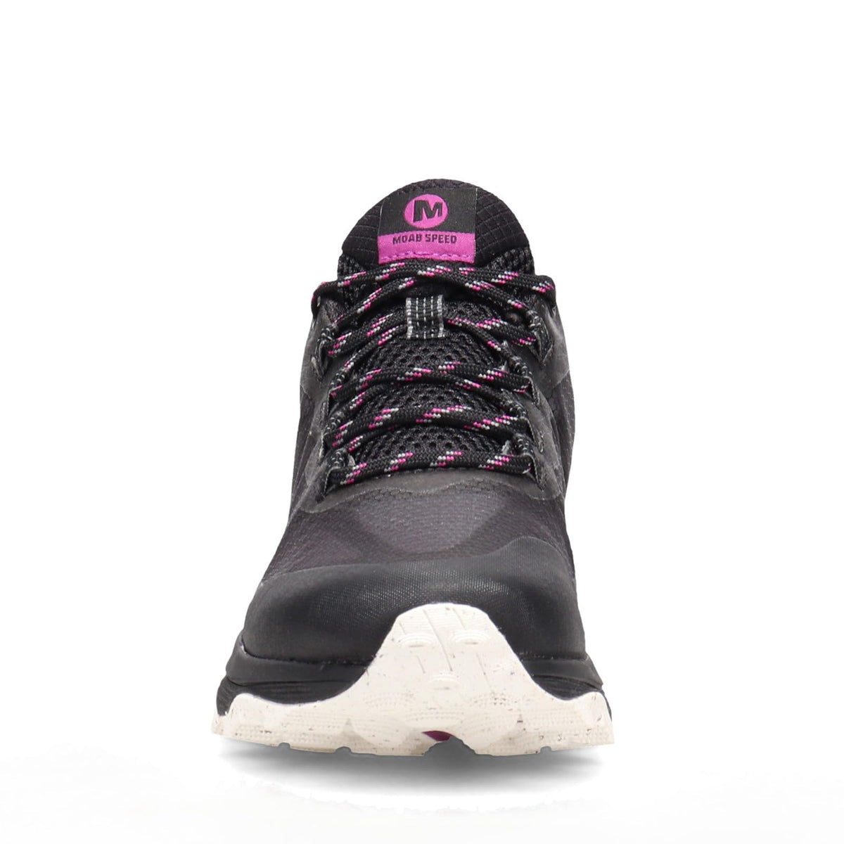 Merrell Moab Speed Hiking Shoes for Women – Textile Construction – PU Foam Insole – FloatPro Foam™ Midsole Black 9.5 M