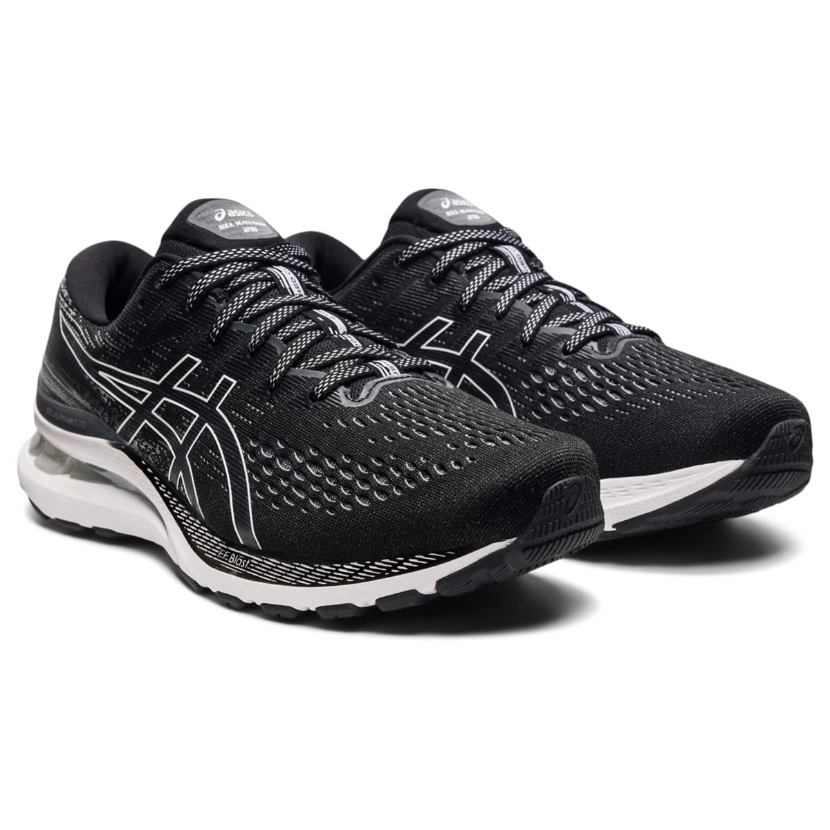 ASICS Gel-Kayano® 28 Black/White 11.5 EE - Wide